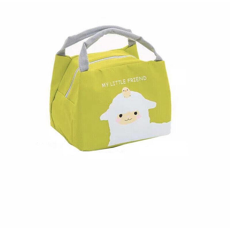 Cooler bags: Portable Insulated Thermal Lunch Box Carry Tote Picnic Case Storage Bag 21x17x15cm - B04 (21x17x15cm)