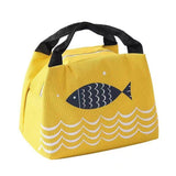 Cooler bags: Portable Insulated Thermal Lunch Box Carry Tote Picnic Case Storage Bag 21x17x15cm - C02 (21x17x15cm)