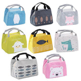 Cooler bags: Portable Insulated Thermal Lunch Box Carry Tote Picnic Case Storage Bag 21x17x15cm - C05 (21x17x15cm)