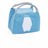 Cooler bags: Portable Insulated Thermal Lunch Box Carry Tote Picnic Case Storage Bag 21x17x15cm - C06 (21x17x15cm)
