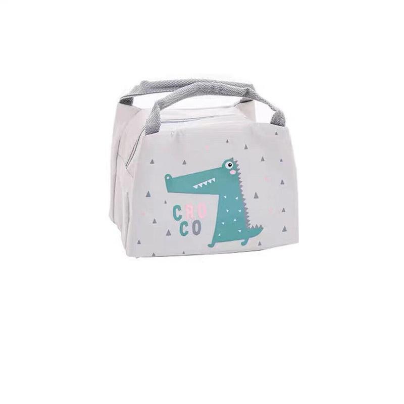 Cooler bags: Portable Insulated Thermal Lunch Box Carry Tote Picnic Case Storage Bag 21x17x15cm - C06 (21x17x15cm)
