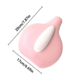 Gym Equipment & Accessories: Hip and Inner Thigh Squeeze Trainer Compact Fitness Tool for Home Workouts - Pink
