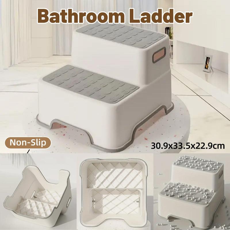 Laundry Baskets: Bathroom Step Stool Booster for Washing Hands and Reaching Sinks Easily