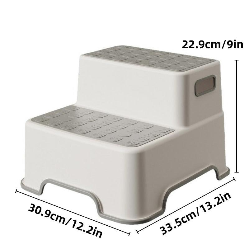 Laundry Baskets: Bathroom Step Stool Booster for Washing Hands and Reaching Sinks Easily