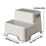 Laundry Baskets: Bathroom Step Stool Booster for Washing Hands and Reaching Sinks Easily