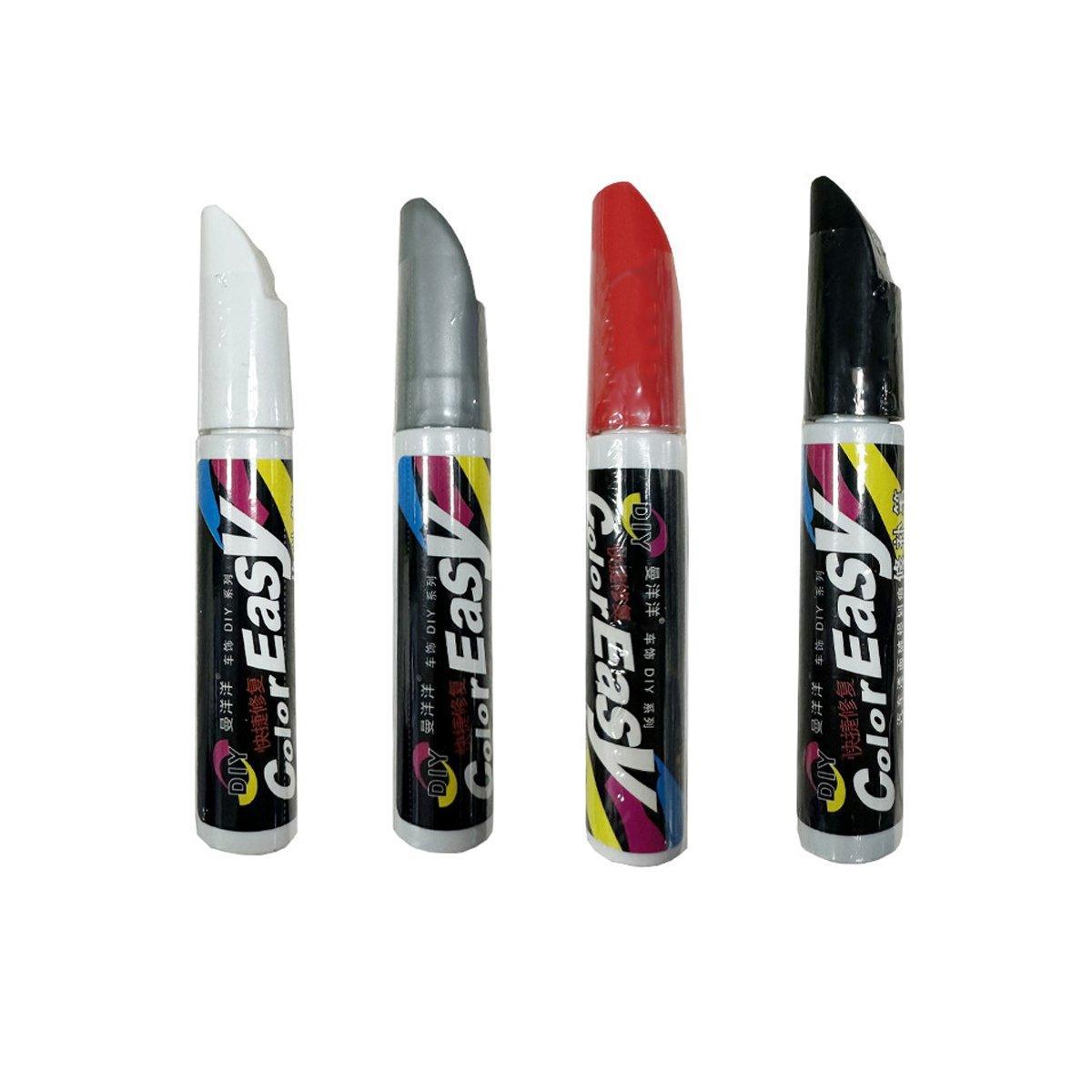Automotive Parts: Car Scratch Repair Paint Pen Automotive Touch Up Spray for Quick Paint Fixing - Black