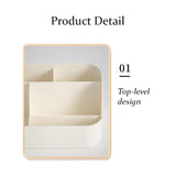 Drawer Storage Box Stationery Cosmetic Organizer Multi Purpose Desktop Holder - Green