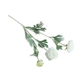 Artificial Flowers & Plants: 5pcs Artificial Peony Silk Flowers Bouquet Decor Faux Floral Arrangements - Purple Red