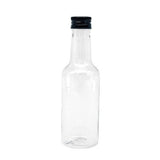 24PCS Small Plastic Wine Bottle Beverage Juice Container Reusable Clear Bottle - 50ML
