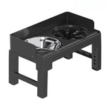 Dog Bowls, Feeders & Waterers: Height Adjustable Pet Feeding Bowl Dog Bowl Elevated Pet Dish Food Water Bowl