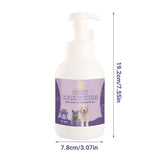 Pet Cleaning Supplies: 500ml Pet Leave In Dry Cleaning Foam No Rinse Bath Wash for Dogs and Cats
