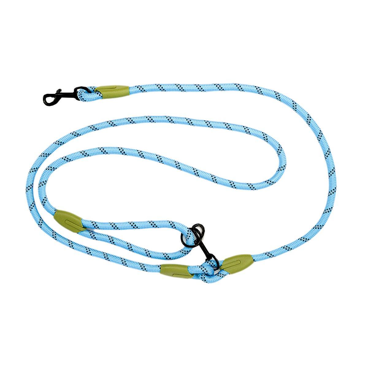 Dog Collars, Leads & Harnesses: Adjustable Diagonal Dog Walking Leash Hands Free Crossbody Pet Lead Dogs - Purple