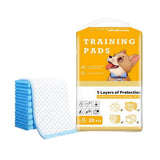 Pet Cleaning Supplies: Large Puppy Dog Training Pads Pet Toilet Thickened Pee Pads Mat Indoor Absorbent - M ( 60*45cm) - 50PCS