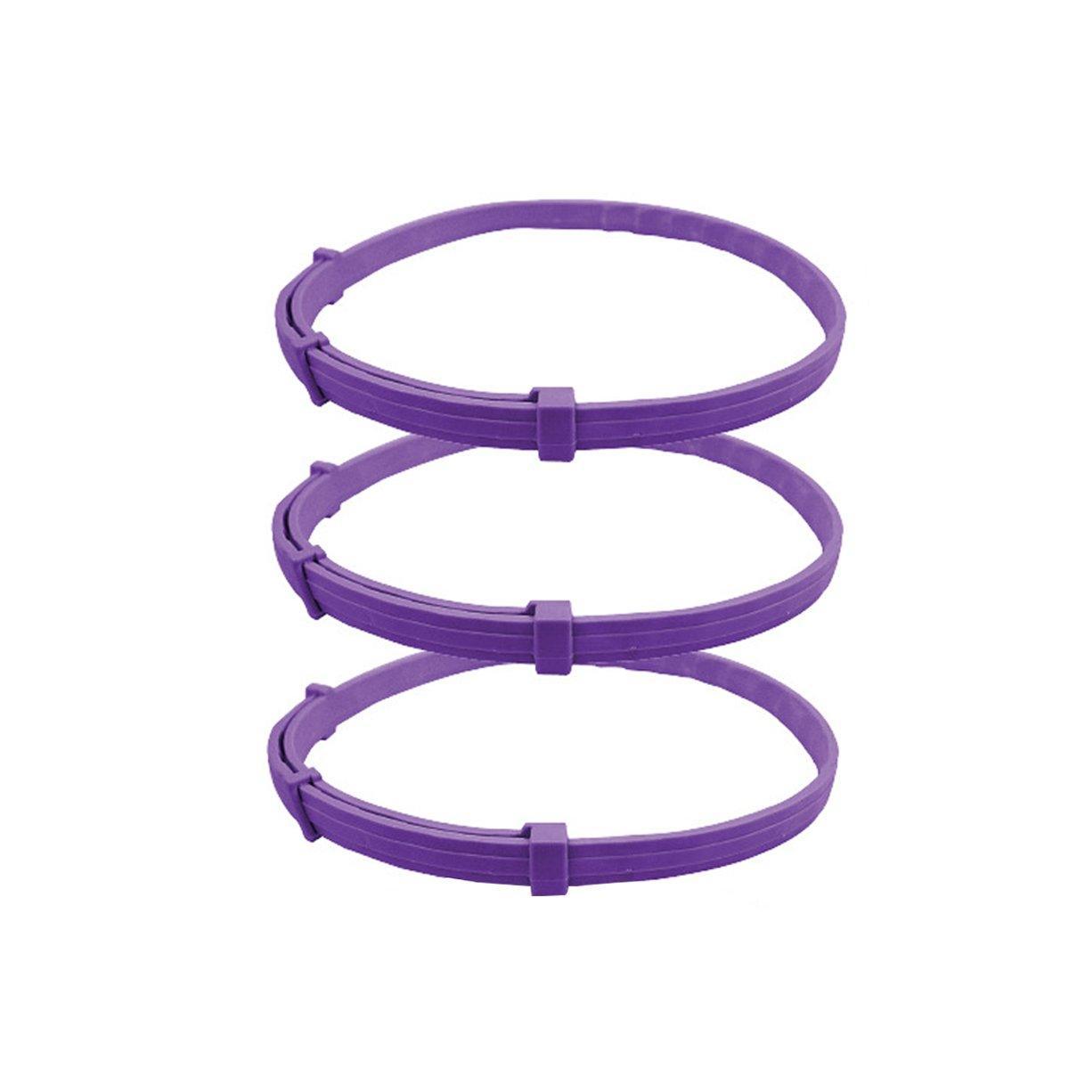 Dog Collars, Leads & Harnesses: 3/4pcs Calming Collar for Cats and Dogs Soothing Pet Relief Collar Long Lasting - 70cm-3PCS