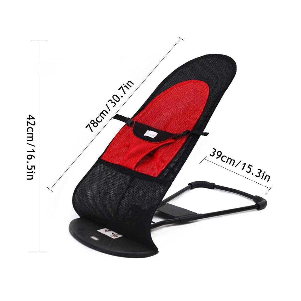 Cat Furniture: Pet Rocking Chair for Dogs Cats Foldable Pet Bed Portable Sleeping Lounger Chair - Black