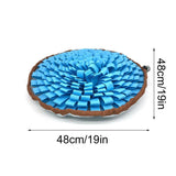 Dog Apparel: Pet Sniffing Mat Dog Training Slow Feeder Puzzle Toys Interactive Snuffle Mat