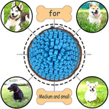 Dog Apparel: Pet Sniffing Mat Dog Training Slow Feeder Puzzle Toys Interactive Snuffle Mat