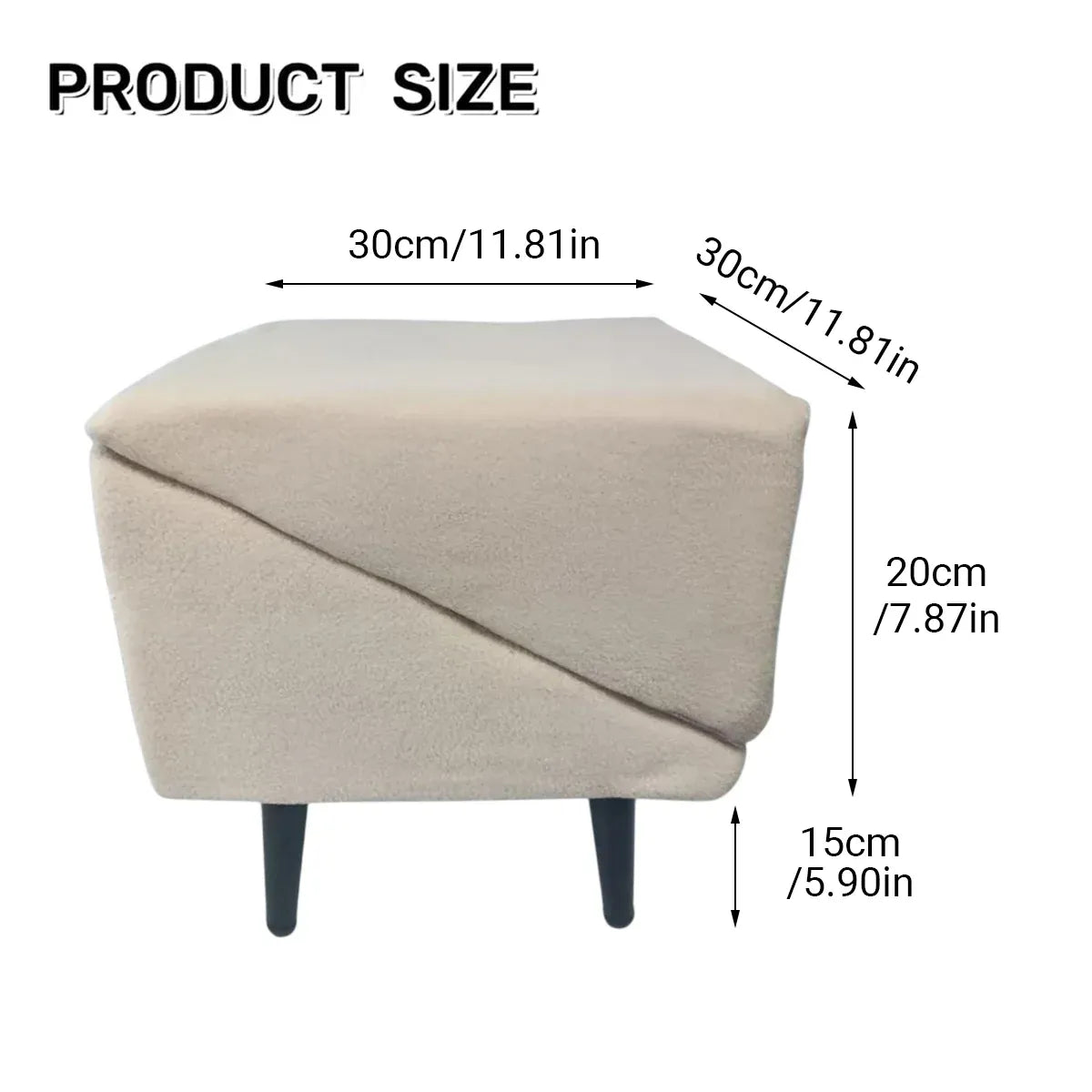 Foldable Pet Ramp Stairs Non Slip for Cats Dogs Home Furniture Safe Comfortable