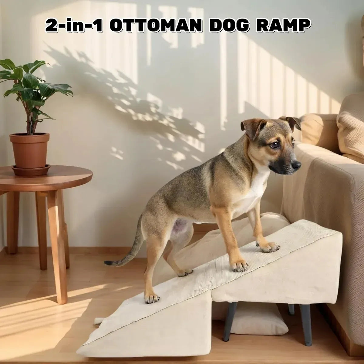 Foldable Pet Ramp Stairs Non Slip for Cats Dogs Home Furniture Safe Comfortable