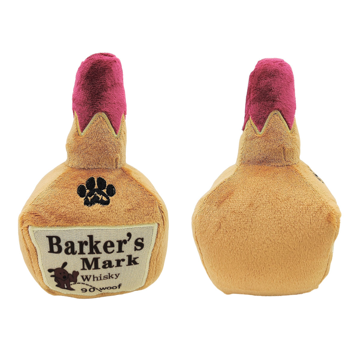 Dog Apparel: Dog Squeaky Toy Plush Wine Bottle Stuffed Chew Toy Sound Pet Play Supplies Use
