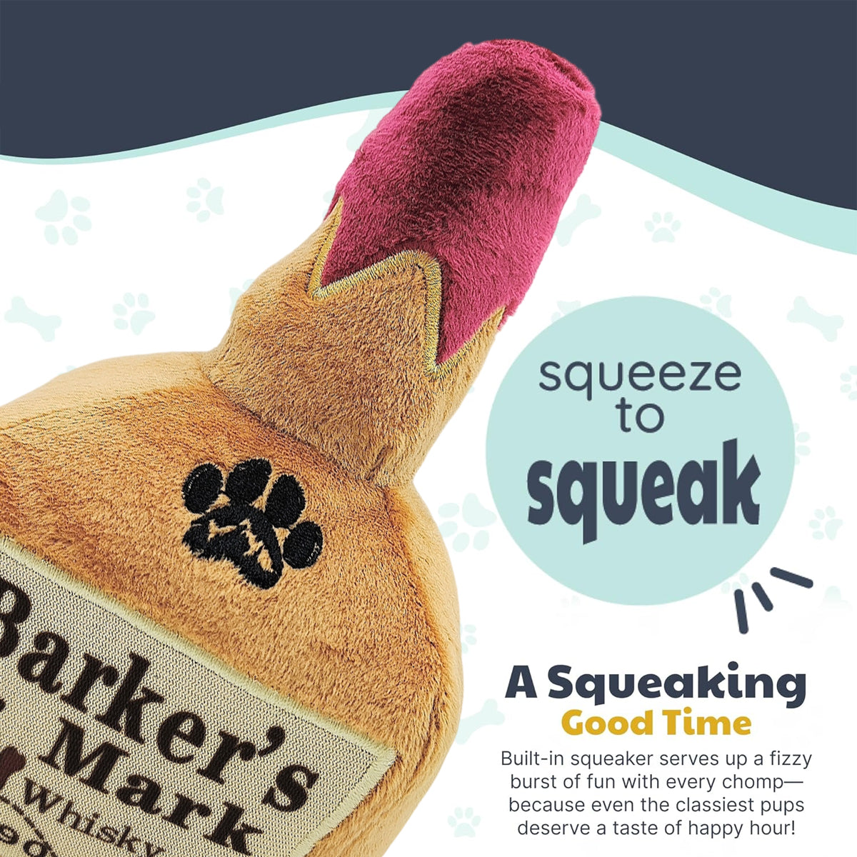 Dog Apparel: Dog Squeaky Toy Plush Wine Bottle Stuffed Chew Toy Sound Pet Play Supplies Use
