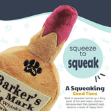 Dog Apparel: Dog Squeaky Toy Plush Wine Bottle Stuffed Chew Toy Sound Pet Play Supplies Use