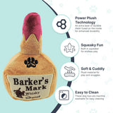 Dog Apparel: Dog Squeaky Toy Plush Wine Bottle Stuffed Chew Toy Sound Pet Play Supplies Use