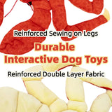 Dog Apparel: Pet Dog Toys Interactive Plush Dog Toys Durable for Puppy Small Dogs Bite Play