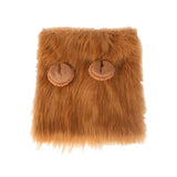 Dog Apparel: Lion Costume Mane Wig Large Dog Fancy Dress Up Party for Pet Halloween Clothes - Coffee-M