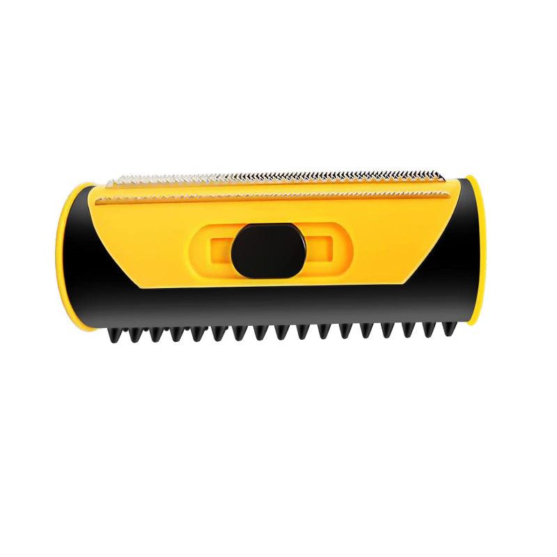 Pet Grooming Supplies: Pet Dog Cat Hair Fur Deshedding Shedding Trimmer Tool Grooming Roll Comb Brush - Red