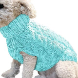 Dog Apparel: Puppy Dog Jumper Winter Warm Knitted Sweater Pet Clothes Small Dogs Coat Thermal S Size - Beige