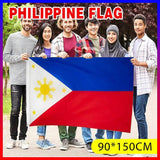 Outdoor Decorations & Lights: Large Philippines Flag 90 x 150 cm Outdoor Indoor Polyester with Eyelets
