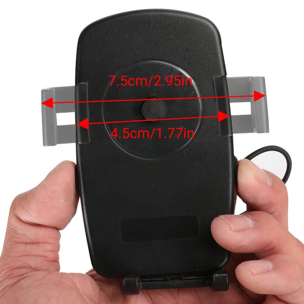 Laptop Stands: 360 Degree Rotation Phone Holder Handlebar Mount for Motorcycle and Bicycle