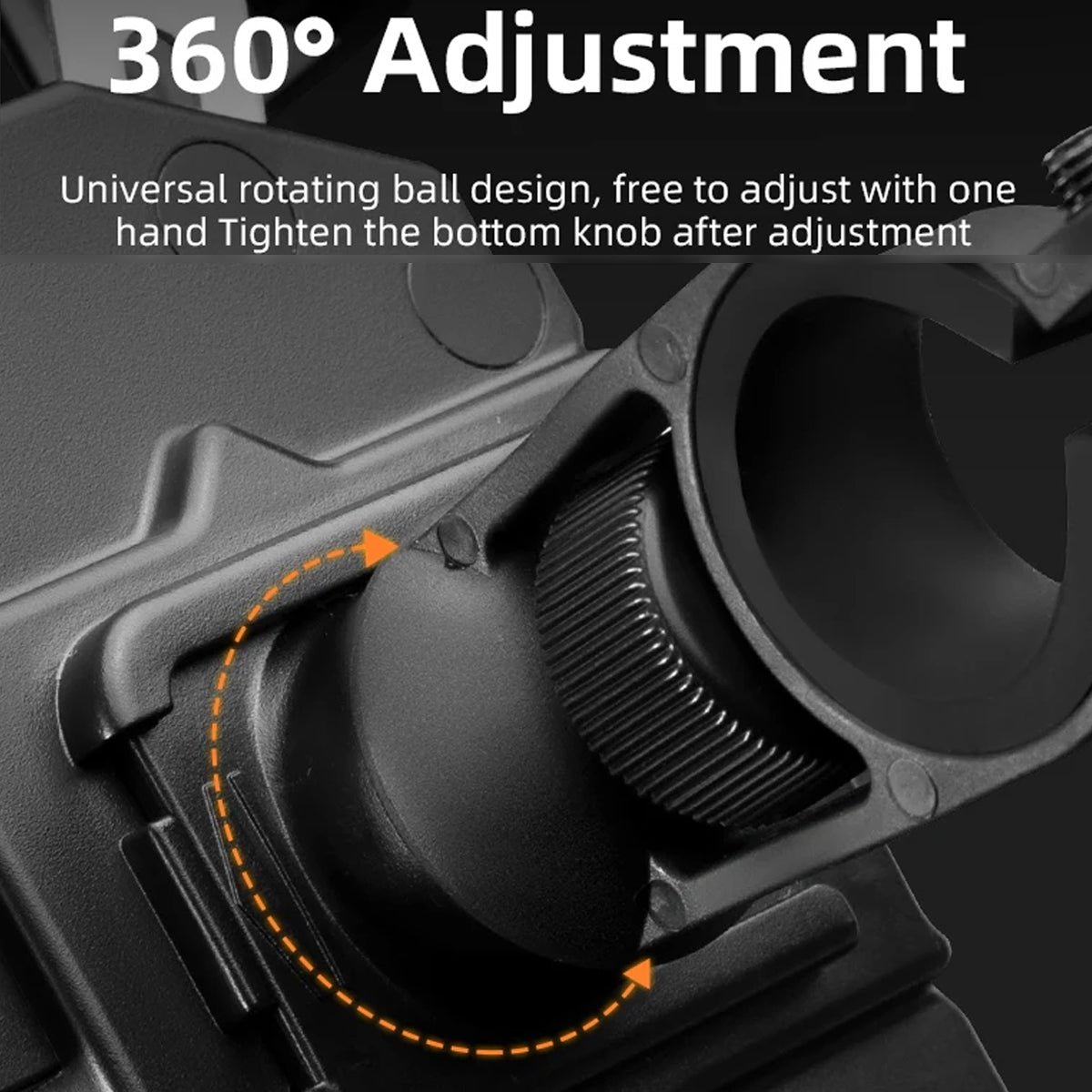 Laptop Stands: 360° Rotation Mobile Phone Holder Handlebar Mount For Motorcycle Bicycle Bike