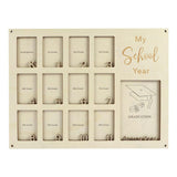 Picture Frames: Graduation School Years Photo Frame Collage Gift Keepsake Memory Display Holder