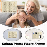 Picture Frames: Graduation School Years Photo Frame Collage Gift Keepsake Memory Display Holder