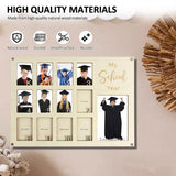Picture Frames: Graduation School Years Photo Frame Collage Gift Keepsake Memory Display Holder