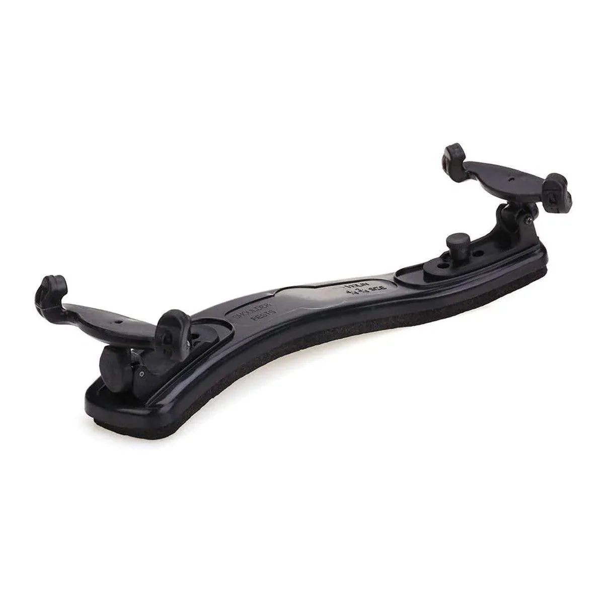 Black Adjustable Violin Shoulder Rest for 3/4 and 4/4 Violins - 1 Piece