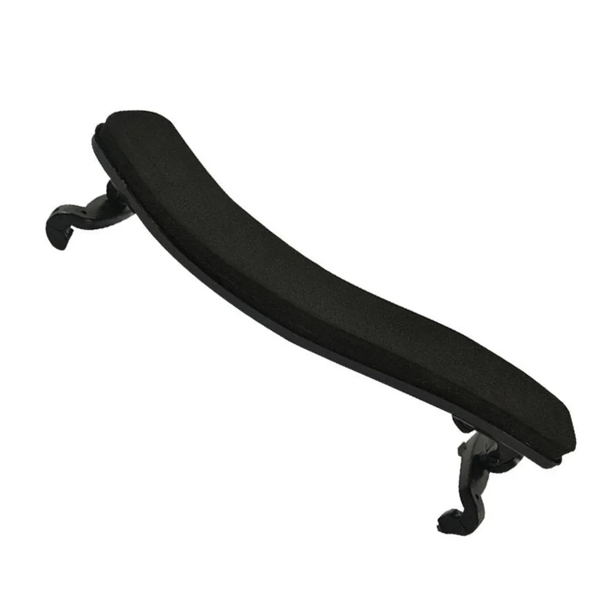 Black Adjustable Violin Shoulder Rest for 3/4 and 4/4 Violins - 1 Piece