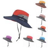 Women's Sleepwear: Women Wide Brim Ponytail Hat Sun Protect Visor Summer Beach Cap Anti Uv Floppy - Pink