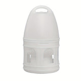 3L Pigeon Drinker White Plastic Drinking Pot Carrier Bird Water Dispenser Feeder