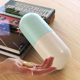 Wellness Accessories: Sealed 7 Compartment Rotating Pill Box Weekly Travel Capsule Organizer Case