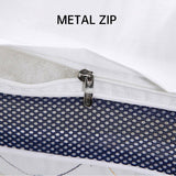 1/2PCS Hotel Style Polyester Fibre Pillow Washable High Rebound Support - 600g