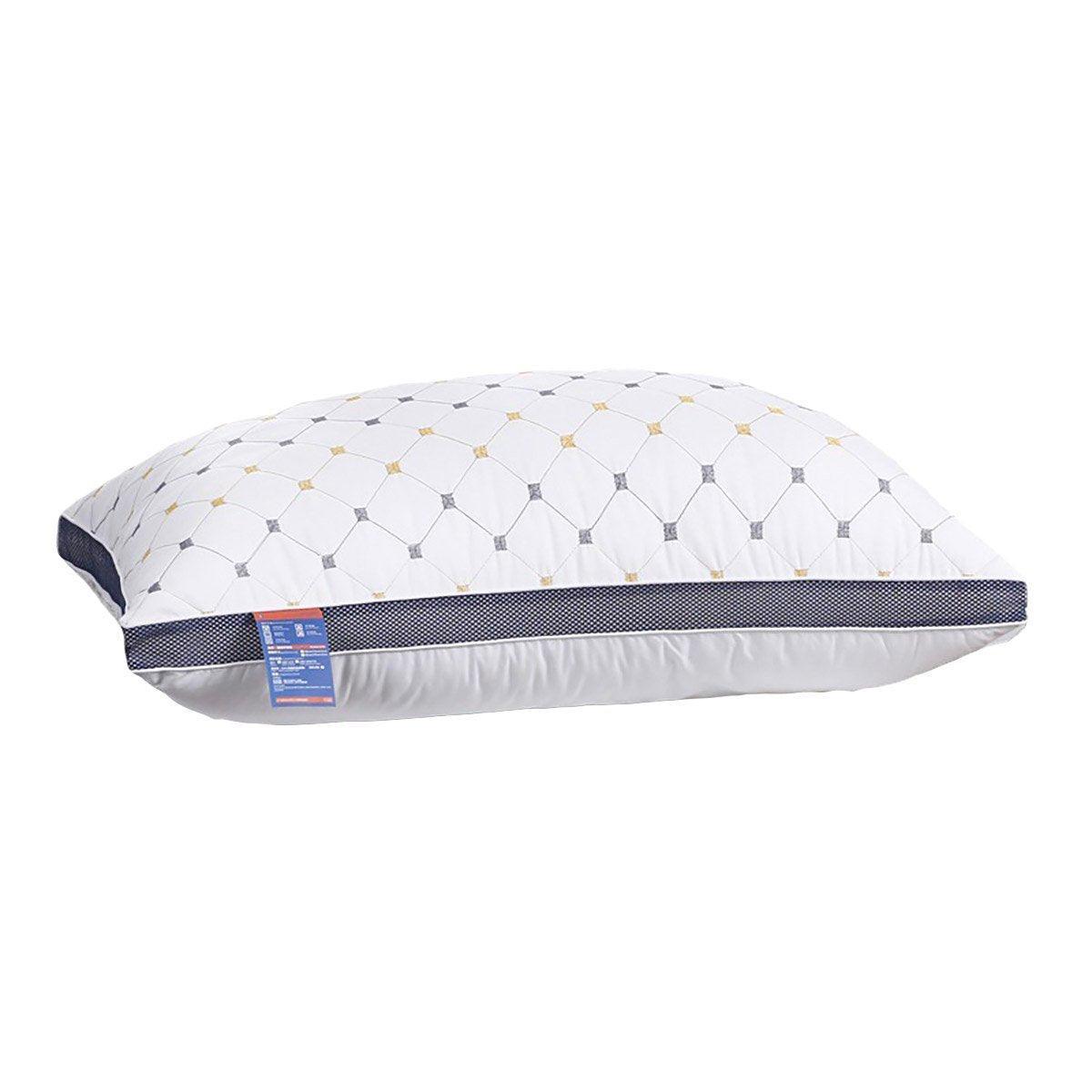 Cushions & Throws: 1/2PCS Hotel Style Polyester Fibre Pillow Washable High Rebound Support - 600g