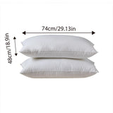 Cushions & Throws: Hotel Quality White Pillow Core Soft Cotton Pillow Insert for Bedroom Living Room