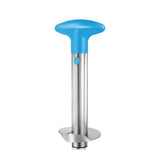 Kitchen Utensils: Stainless Steel Pineapple Corer Slicer Peeler Cutter Tool Easy Pineapple Cutter - Blue