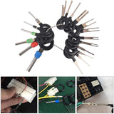 76Pcs/Set Pin Ejector Wire Kit Extractor Auto Terminal Removal Connector Tool