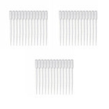 100X 3ml Disposable Graduated Plastic Pipettes for Liquid Transfer - 100PCS
