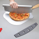 Bakeware & Accessories: Aluminum Pizza Shovel 12Inch Pizza Transfer Tool with Pizza Cutter and Wheel Set
