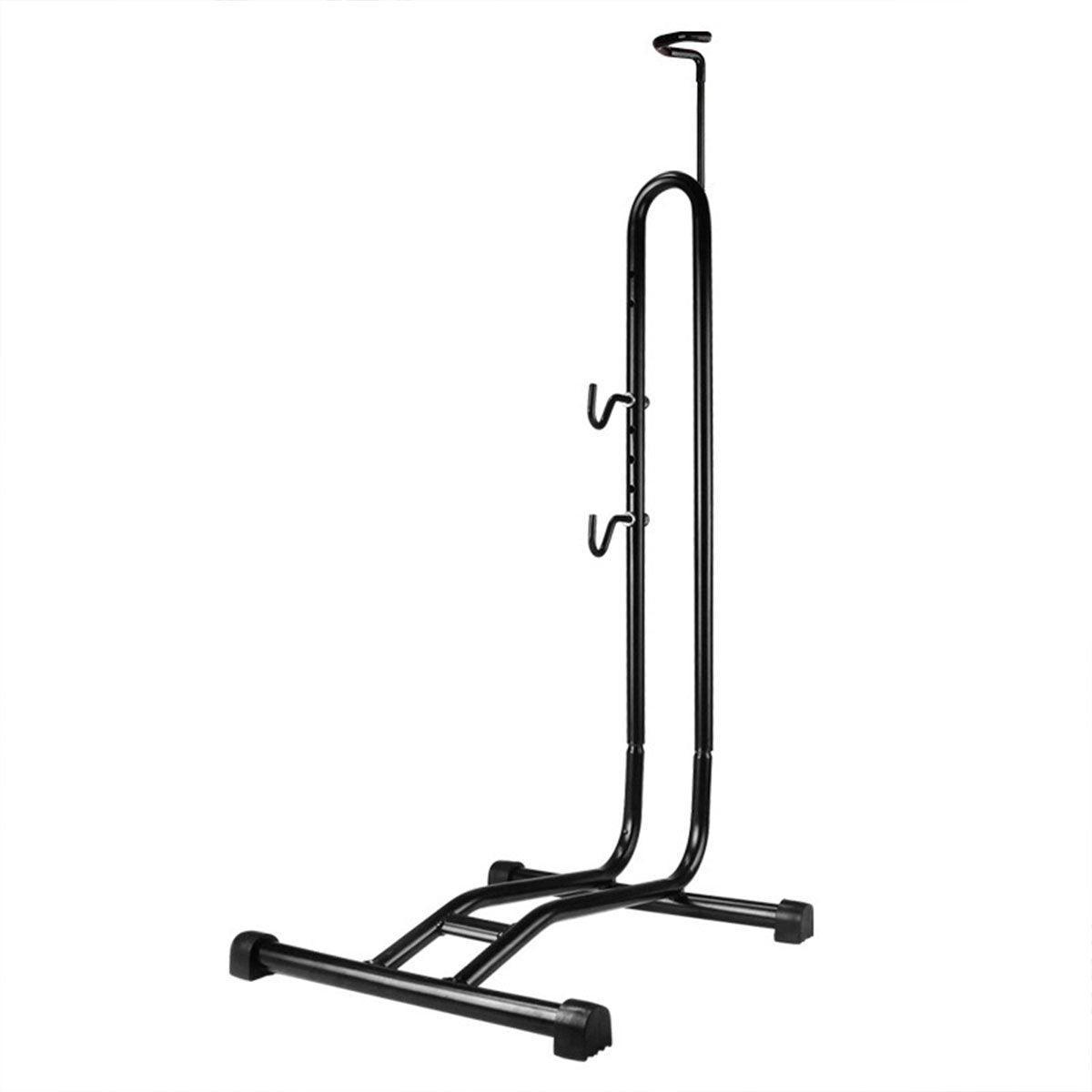 Bicycle Bags: Mountain Bicycle Stand Parking Rack L Shaped Frame Bike Display Maintenance Tool